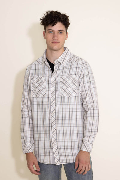 Off white button down shirt mens best sale