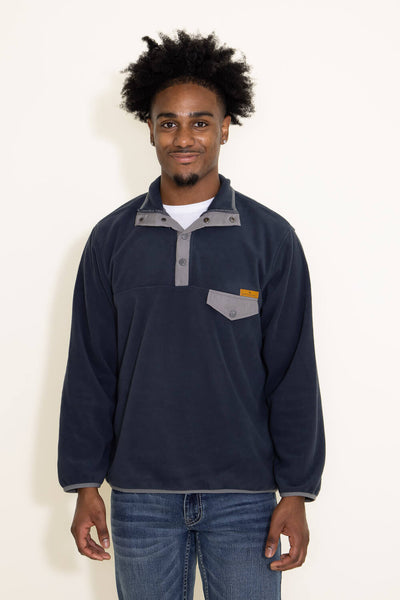 Lightweight fleece hot sale pullover mens