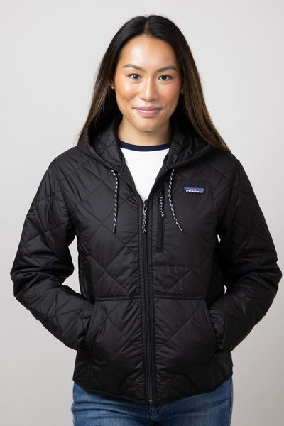 Patagonia diamond quilt bomber hoody jacket online