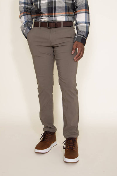 Weatherproof Vintage Faille Trouser Pants for Men in Grey, W3F800-IRON -  38/30 / Dk Gray