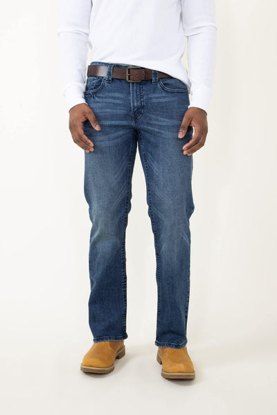 3-Pack Blu Rock Men's Flex Stretch Slim Straight Jeans only $29.99