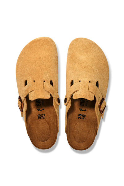 Boston Classic Footbed : Latte Cream - Complete Birkenstock