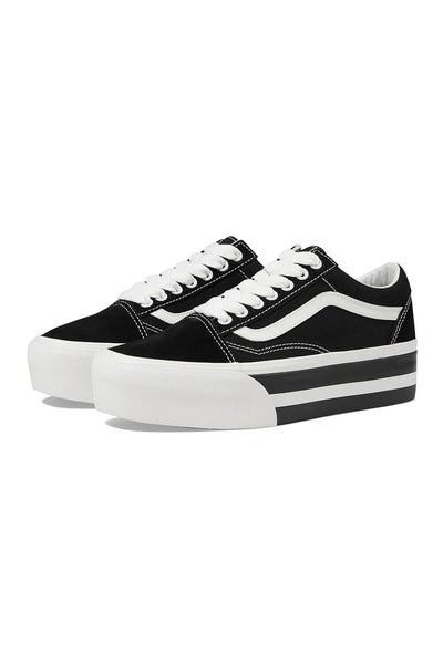 Vans Old Skool Stackform Sneakers for Women in Black/White