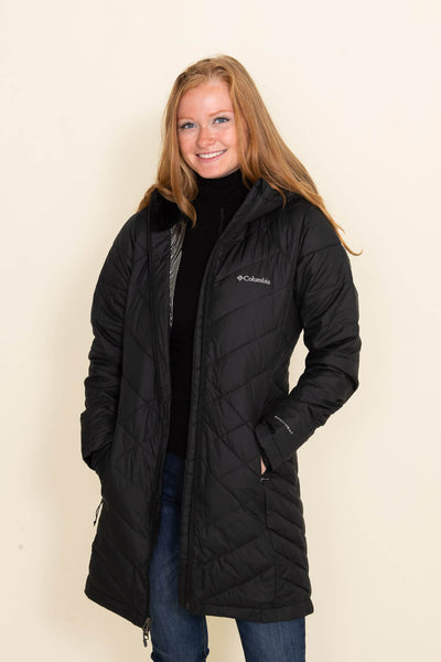 Columbia womens long parka sale