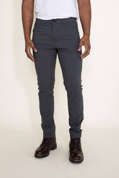 Weatherproof Vintage Faille Performance Pants for Men in Grey (Spring 2023)