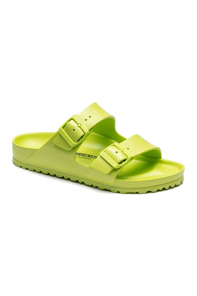 Lime green sales birkenstock sandals