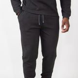 1897 Active Diamond Stretch Joggers for Men in Charcoal