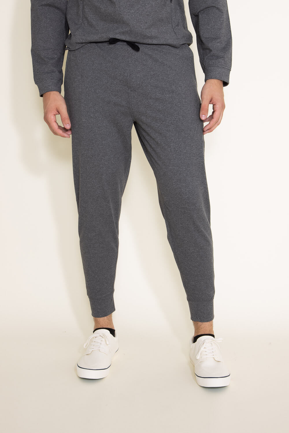 1897 Active Diamond Stretch Joggers for Men in Grey