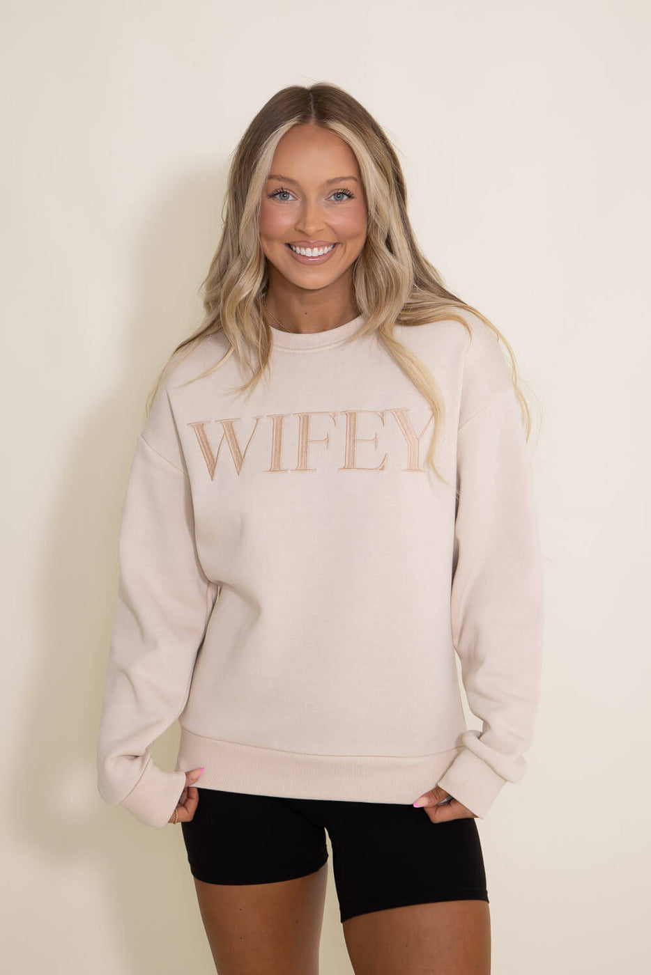 Wifey hot sale crewneck sweatshirt