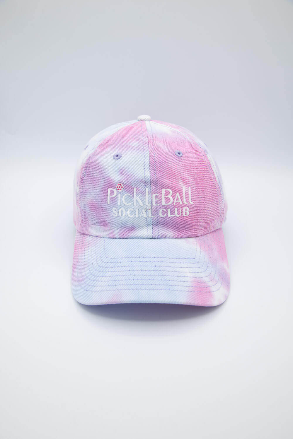 American Needle Ballpark Tie Dye Pickleball Social Club Hat in Blue/Pi ...