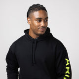 Ariat Rebar Graphic Hoodie for Men in Black/Lime