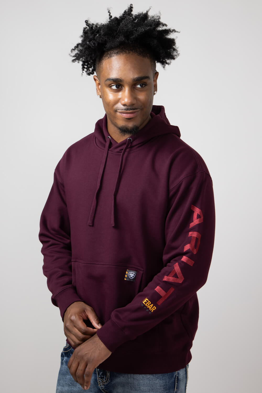 Men maroon hoodie online