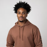 Ariat Rebar Graphic Hoodie for Men in Aztec Brown