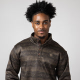 Ariat Wesley Sweater for Men in Brown Serape