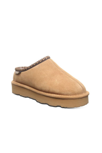 Bearpaw Martis Platform Slipper Clogs for Women in Iced Coffee