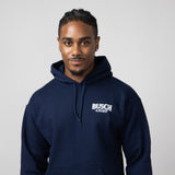 Busch Dog Cooler Hoodie for Men in Navy