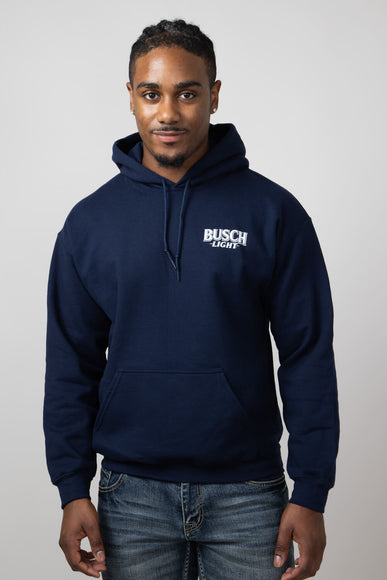 Busch Dog Cooler Hoodie for Men in Navy