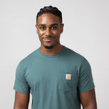 Carhartt Force Relaxed Fit Midweight Pocket T-Shirt for Men in Frosted Balsam