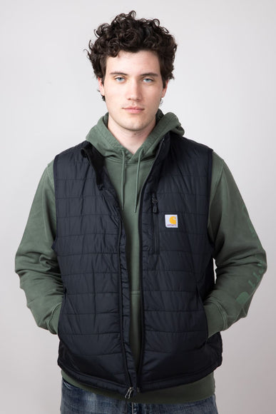 Carhartt Light Weight Insulated Vest for Men in Black