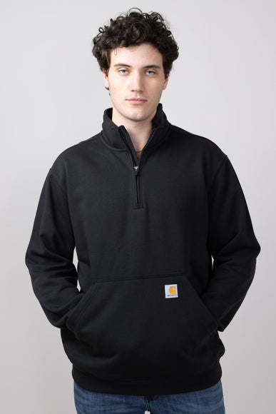 Carhartt Midweight Quarter Zip for Men in Black