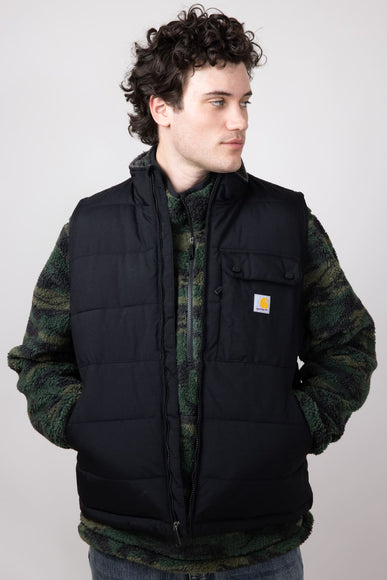 Carhartt Montana Insulated Vest for Men in Black