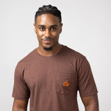 Carhartt Relaxed Fit Lightweight Pocket Tree T-Shirt for Men in Brown