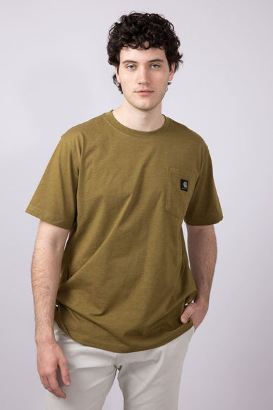 Carhartt Relaxed Fit Lightweight Camo Graphic T-Shirt for Men in Green