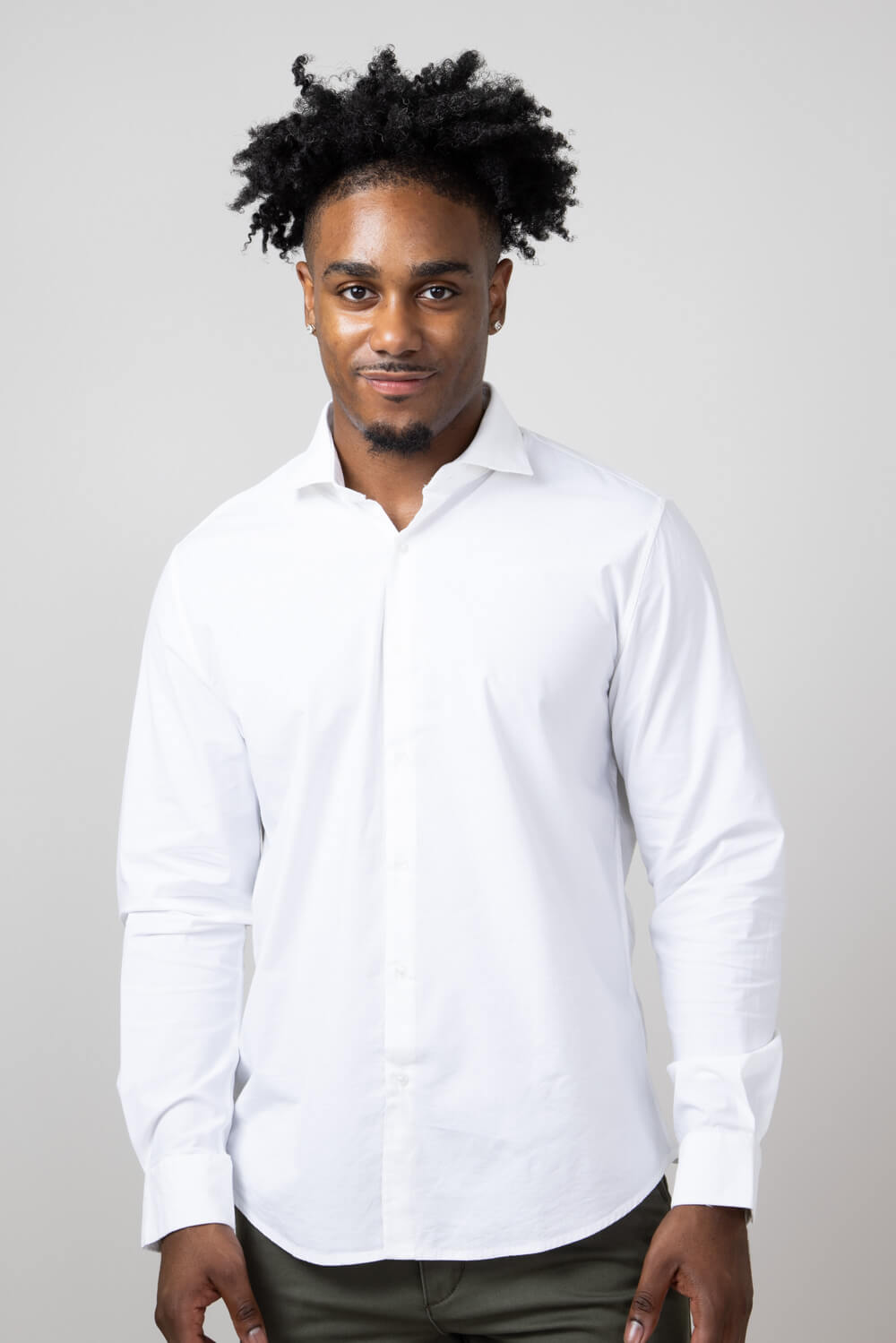 Denim shops stretch shirt