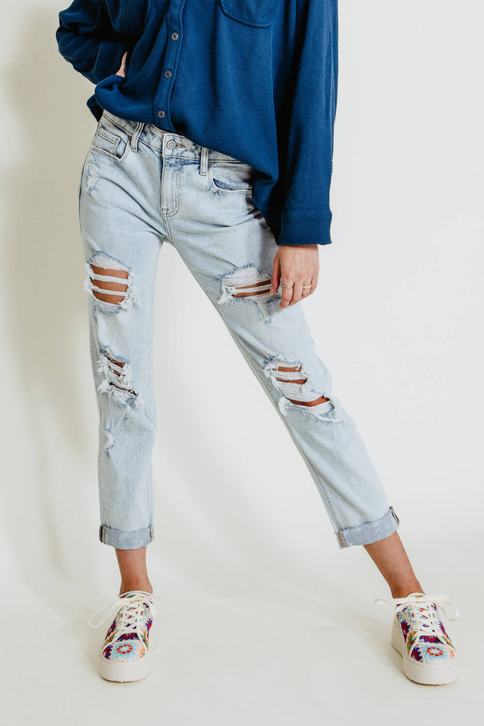 Eunina mid store rise skinny jeans