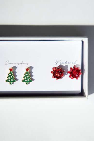 Holiday Earrings Gift Box Set