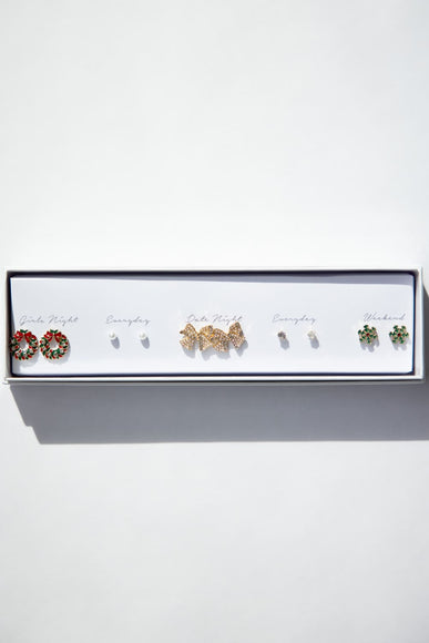 Holiday Earrings Gift Box Set