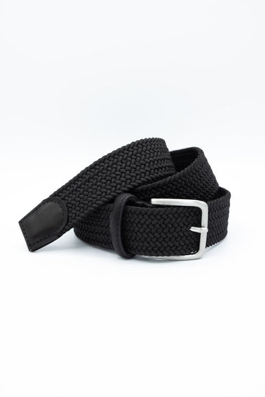 Stretch Elastic Belt for Men in Black