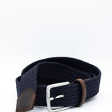 Stretch Elastic Belt for Men in Navy