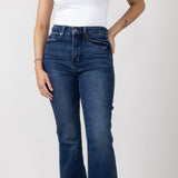 Judy Blue Embroidered Back Pocket Bootcut Jeans in Short for Women