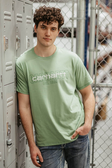 Carhartt Force Graphic T-Shirt for Men in Green