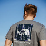 The North Face Box NSE T-Shirt for Men in Grey