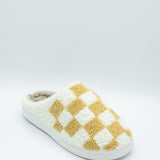 MIA Checker Slippers for Women in Oatmeal