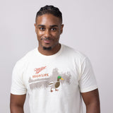 Miller Wildlife Duck T-Shirt for Men in Cream