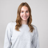 Crewneck Sweater for Women in Grey