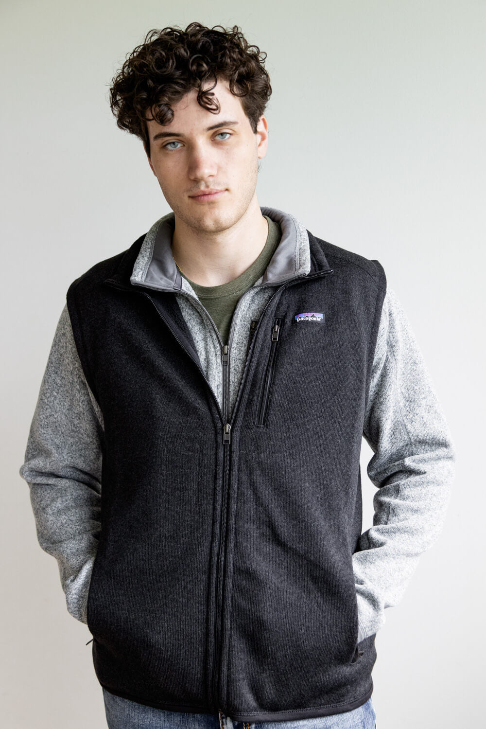 Fleece vest men's patagonia online