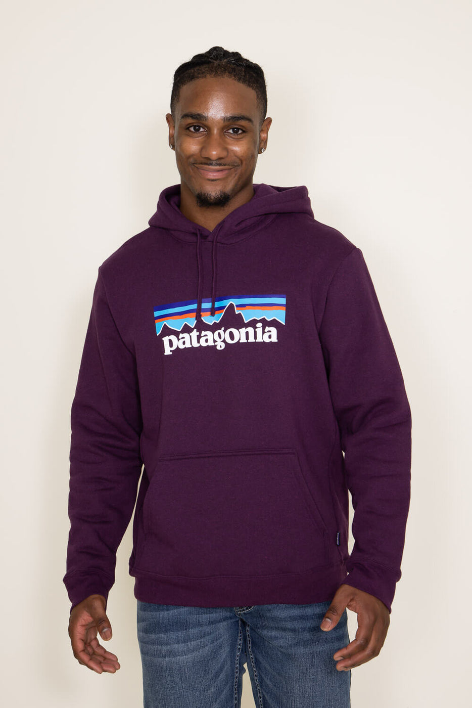 Patagonia purple outlet sweatshirt