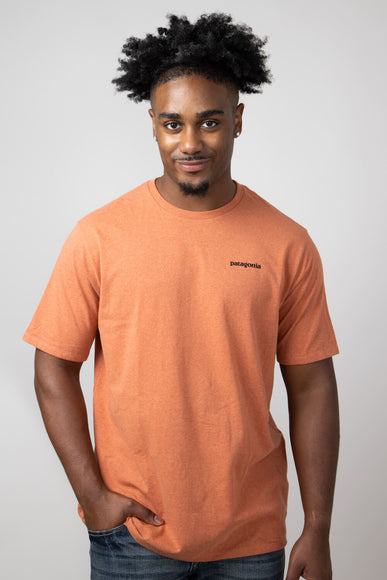 Patagonia Men’s P-6 Responsibili-Tee T-Shirt in Redtail Rust