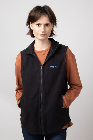 Patagonia Women's Classic Microdini Vest in Black