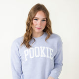 Pookie Graphic Sweatshirt for Women in Light Blue | OT2402L2756-LIGHTBLUE