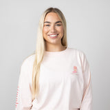 Simply Southern Women's Long Sleeve Cowgirls for Women in Creme