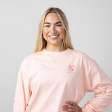 Simply Southern Shirts Long Sleeve Silly Goose for Women in Reef