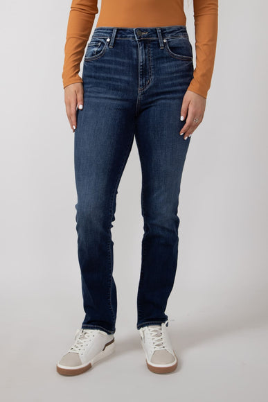 Silver Jeans High Rise Isbister Straight Jeans for Women