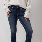 Silver Jeans Mid Rise Girlfriend Jeans for Women