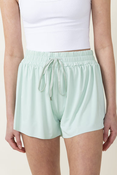 Simply Southern Running Shorts for Women in Mint