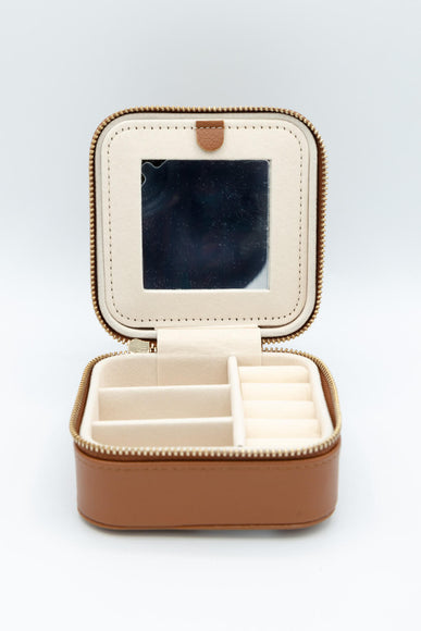 Simply Southern Small Jewelry Box Case in Cocoa